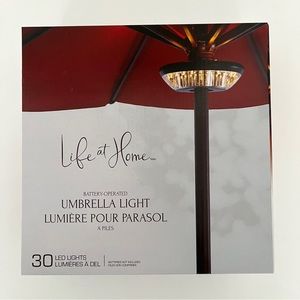 New in Box Battery Operated Umbrella Light